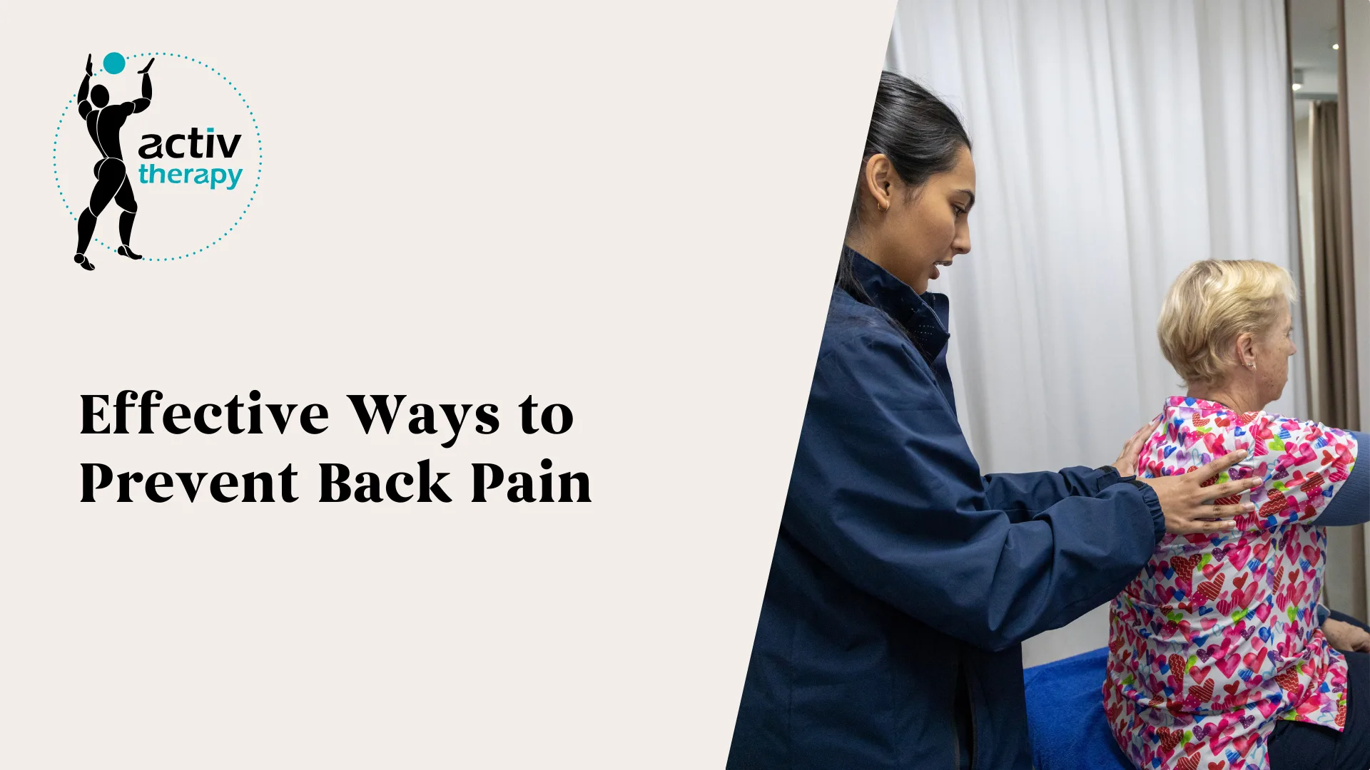 Effective Ways to Prevent Back Pain