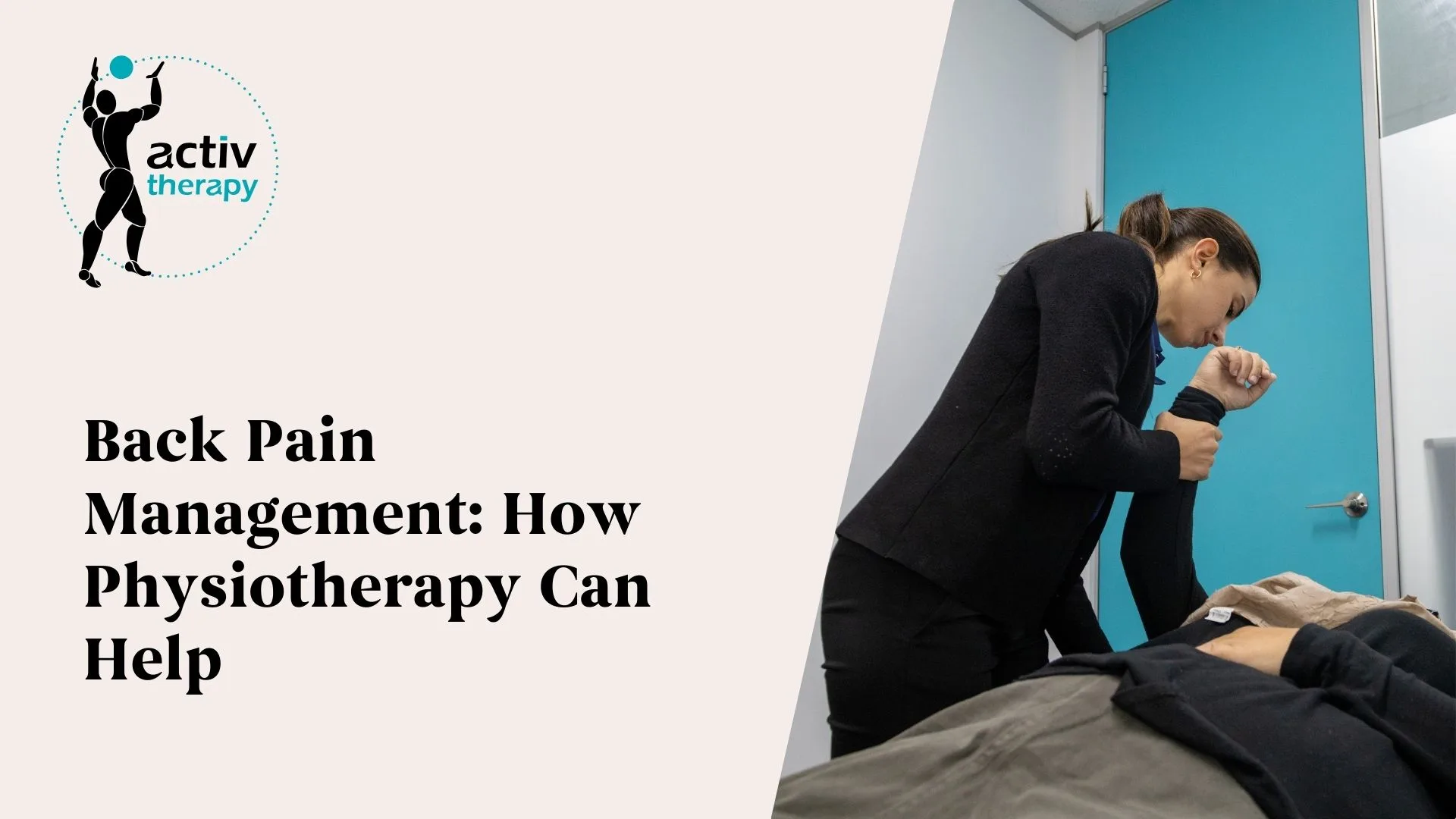 Back Pain Management: How Physiotherapy Can Help