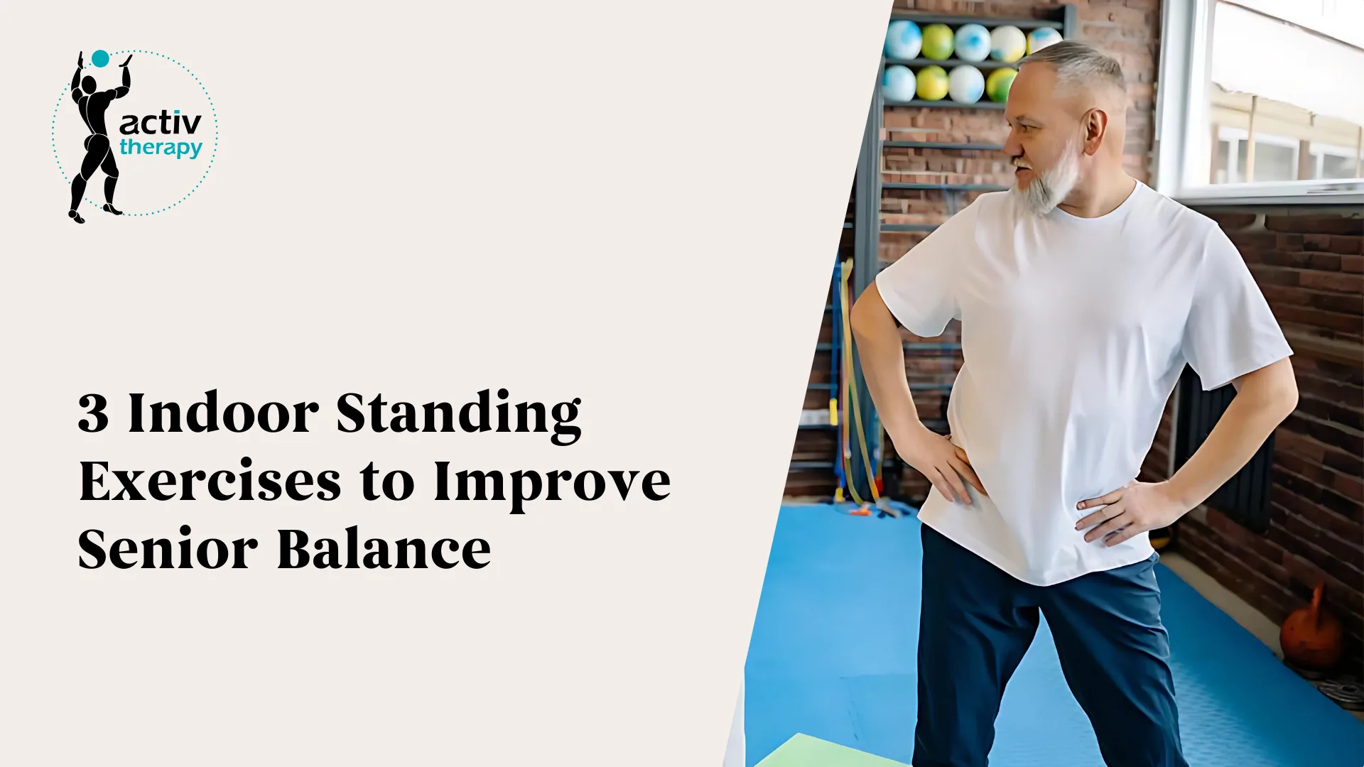 3 Indoor Standing Exercises to Improve Senior Balance