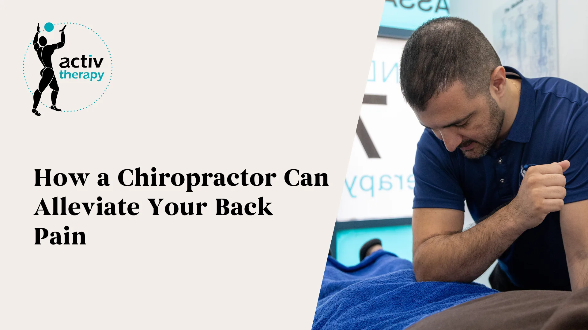 How a Chiropractor Can Alleviate Your Back Pain