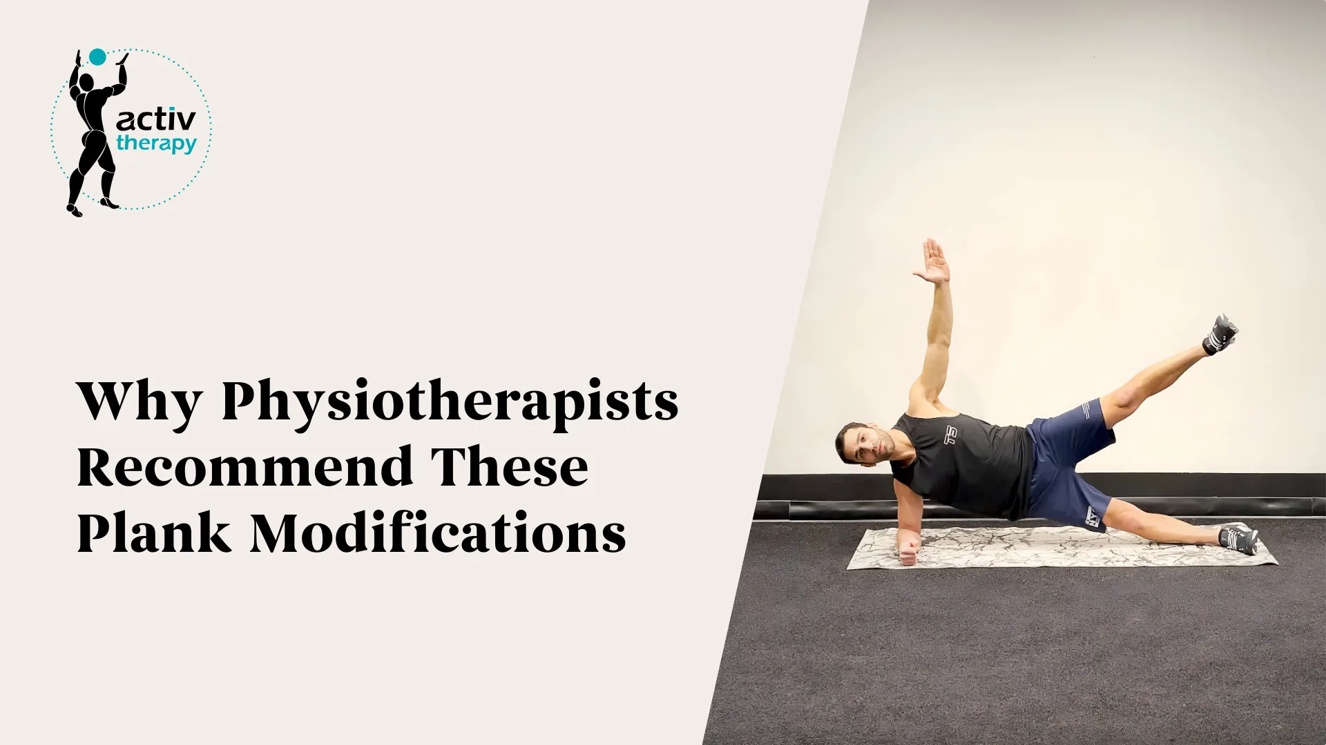 Plank Modifications for Healthcare Workers: Physiotherapy Guide