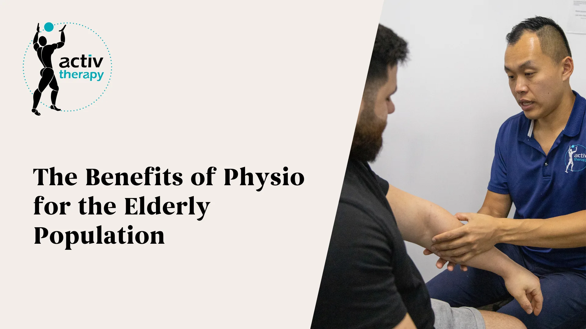 The Benefits of Physio for the Elderly Population